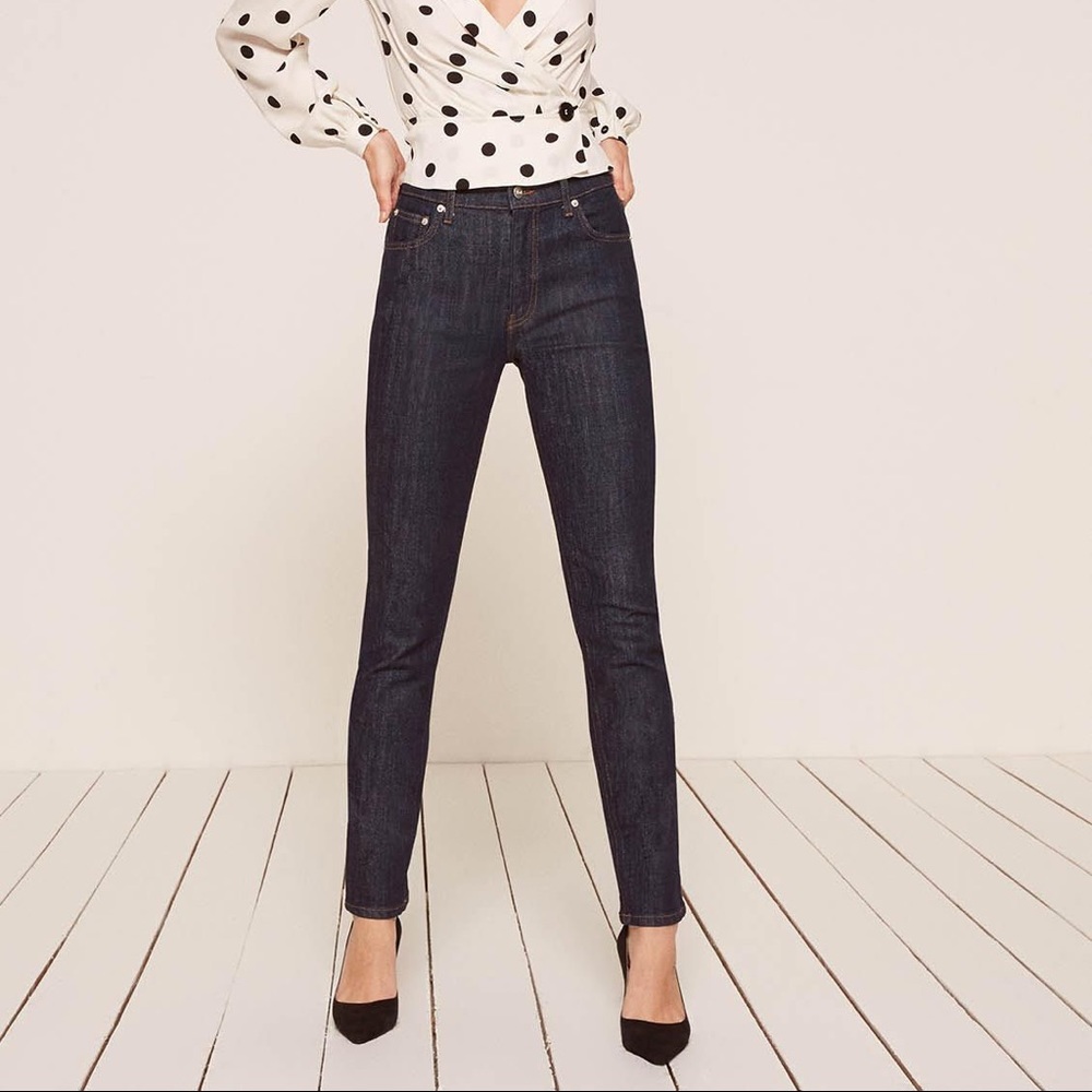 Reformation Hepburn High Skinny Jean